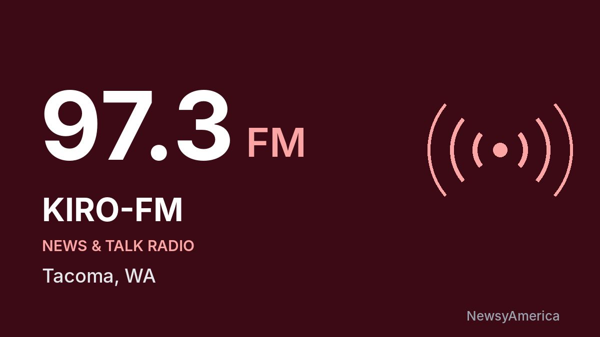 KIRO-FM 97.3 FM – Tacoma