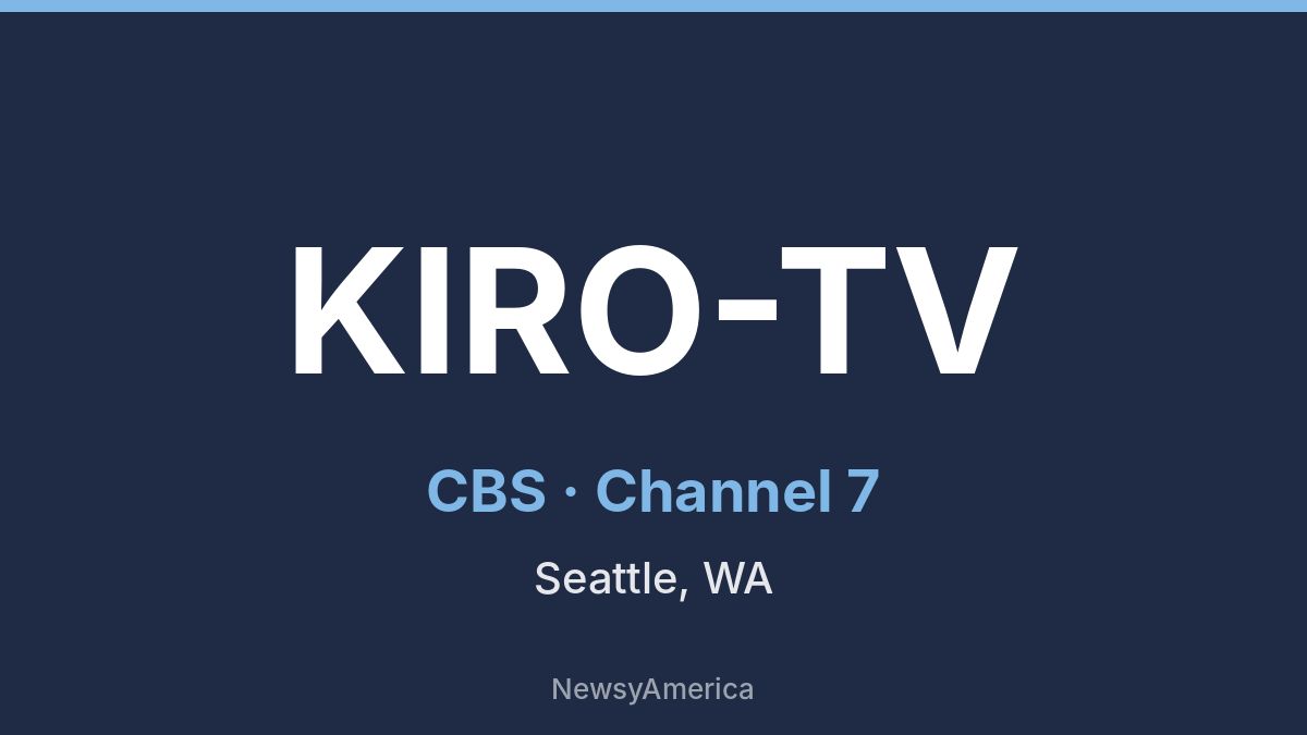 KIRO-TV – CBS 7 Seattle