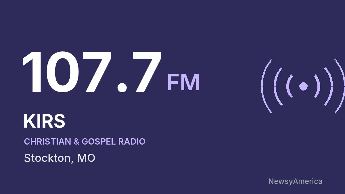 KIRS 107.7 FM – Stockton