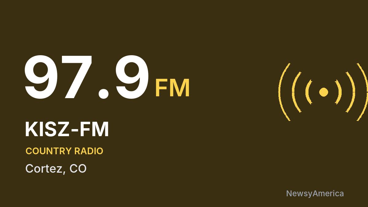 KISZ-FM 97.9 FM – Cortez