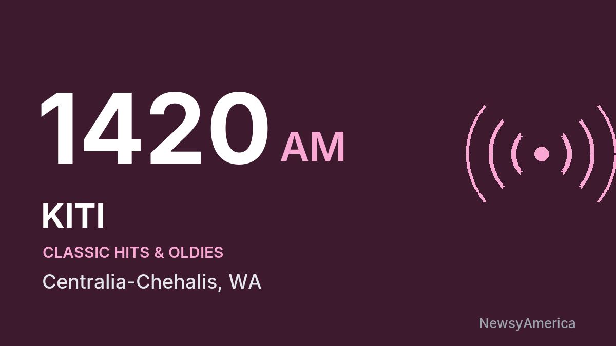 KITI 1420 AM – Centralia-Chehalis