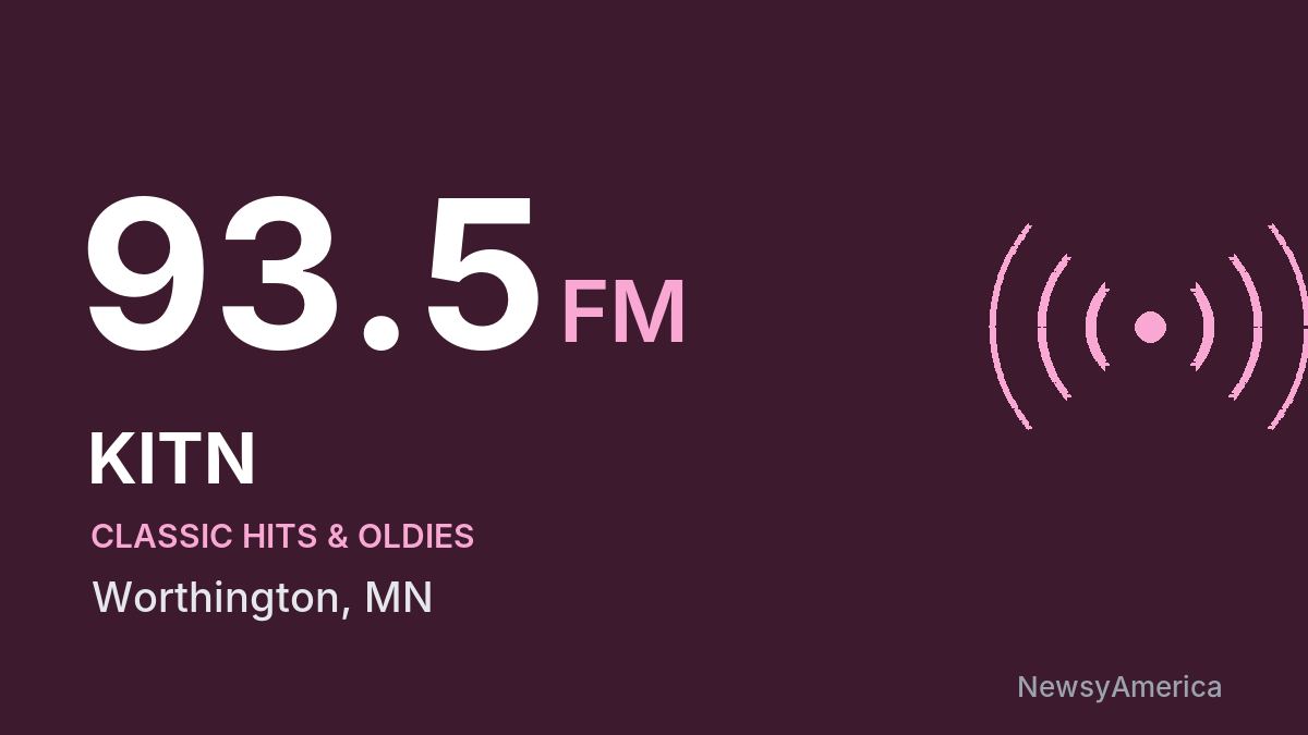 KITN 93.5 FM – Worthington