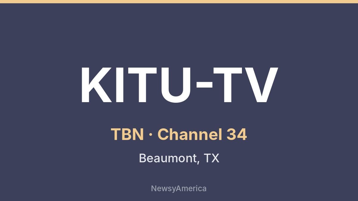 KITU-TV – TBN 34 Beaumont