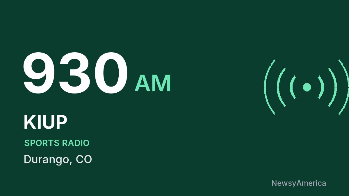 KIUP 930 AM – Durango