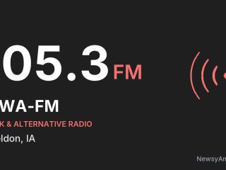 KIWA-FM 105.3 FM, Sheldon, IA