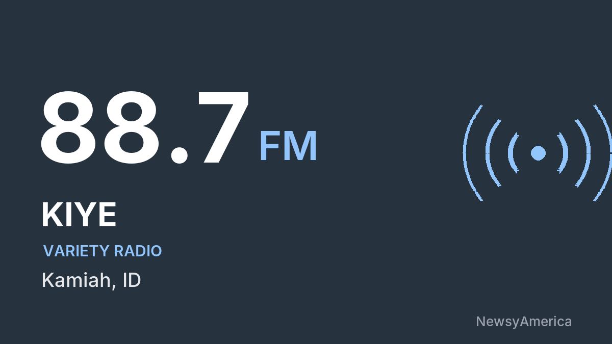KIYE 88.7 FM – Kamiah