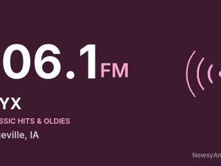 KIYX 106.1 FM, Sageville, IA