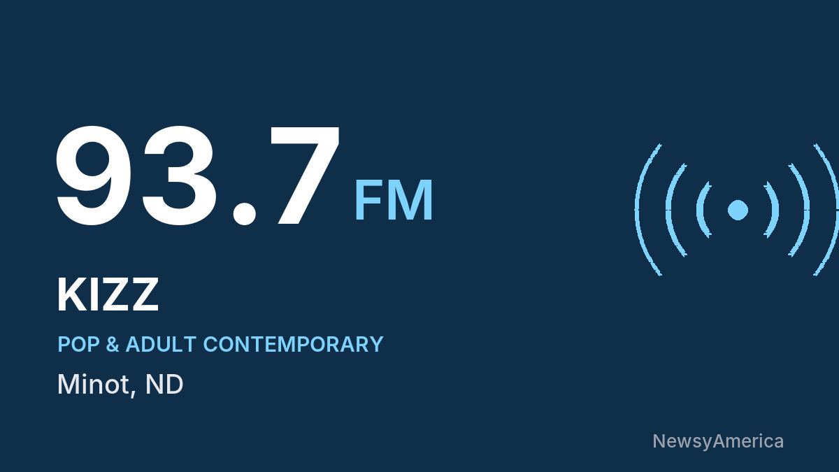 KIZZ 93.7 FM – Minot