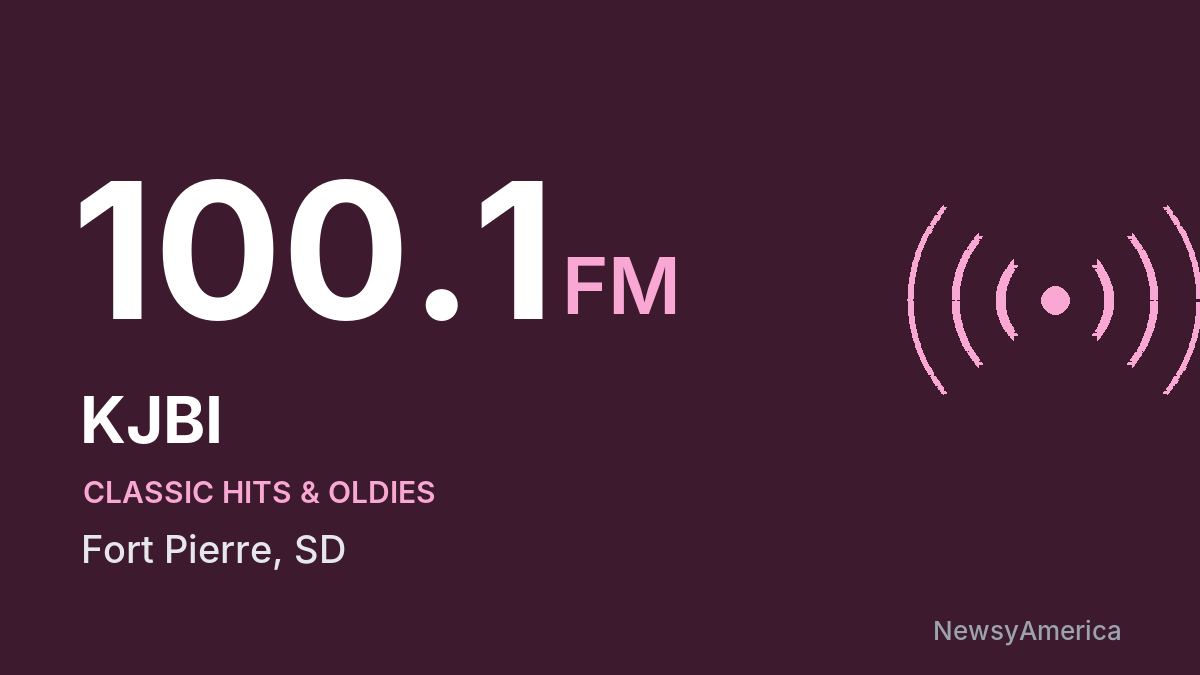 KJBI 100.1 FM – Fort Pierre