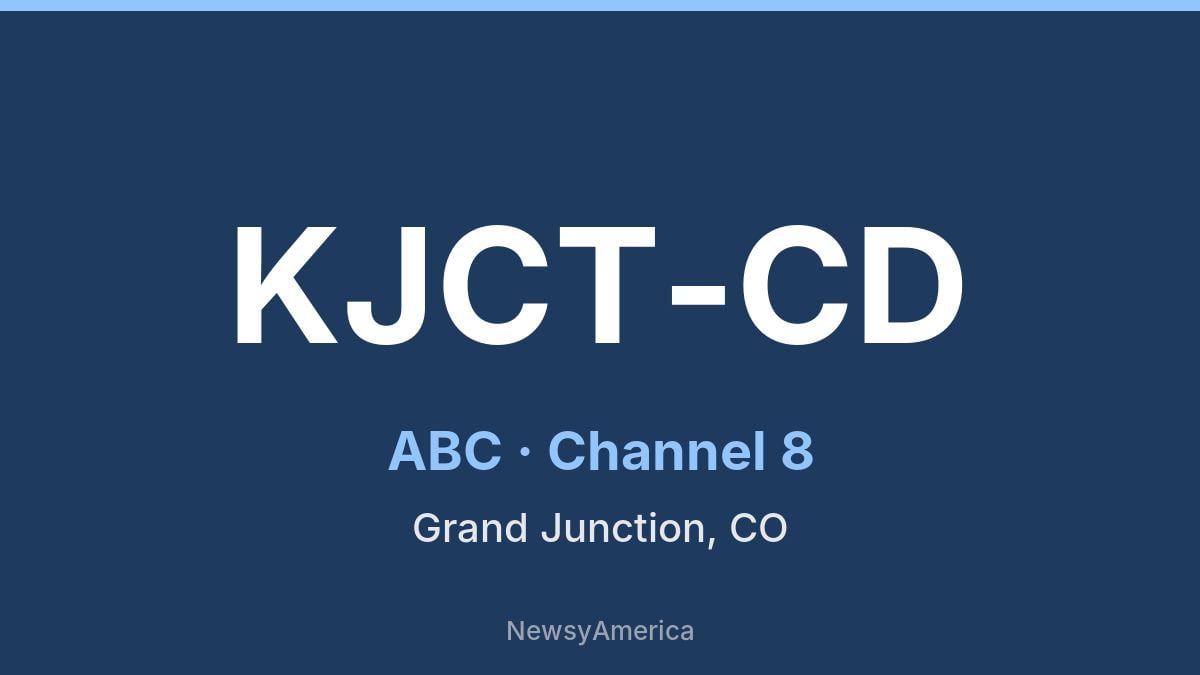 KJCT-CD – ABC 8 Grand Junction