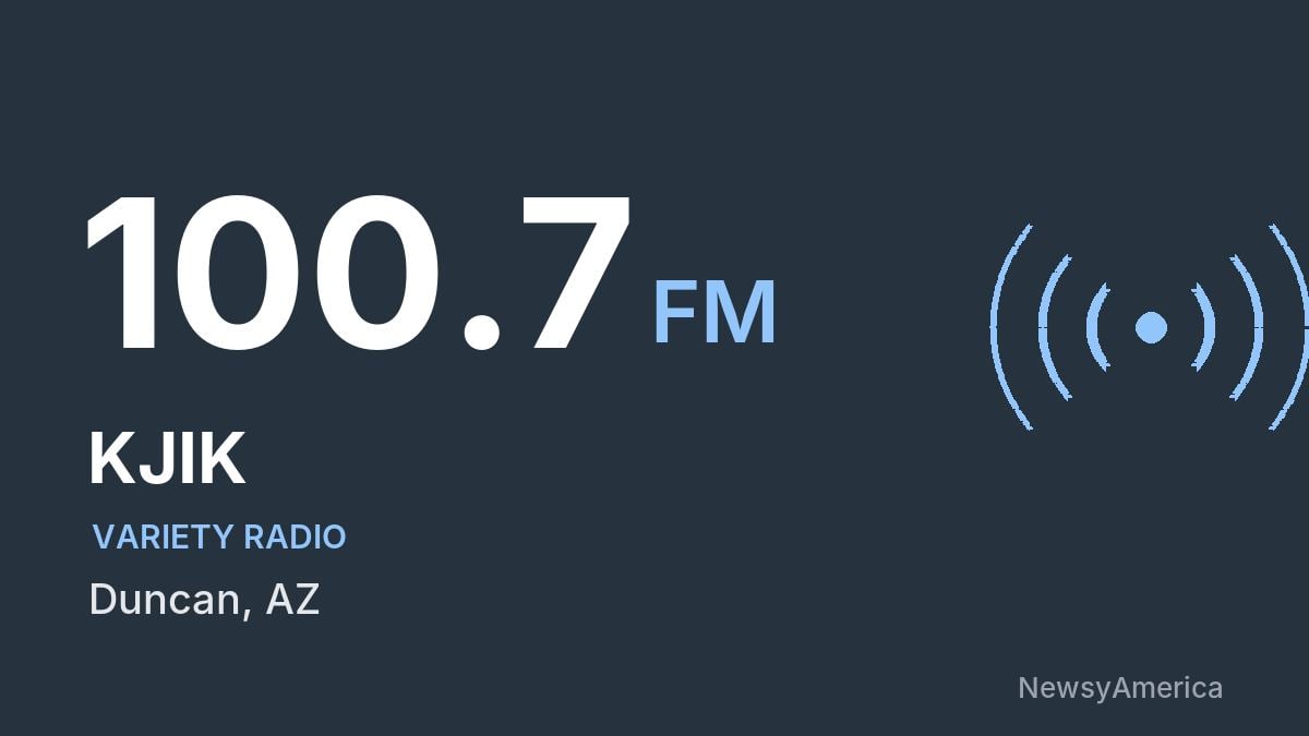 KJIK 100.7 FM – Duncan