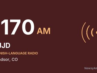 KJJD 1170 AM, Windsor, CO