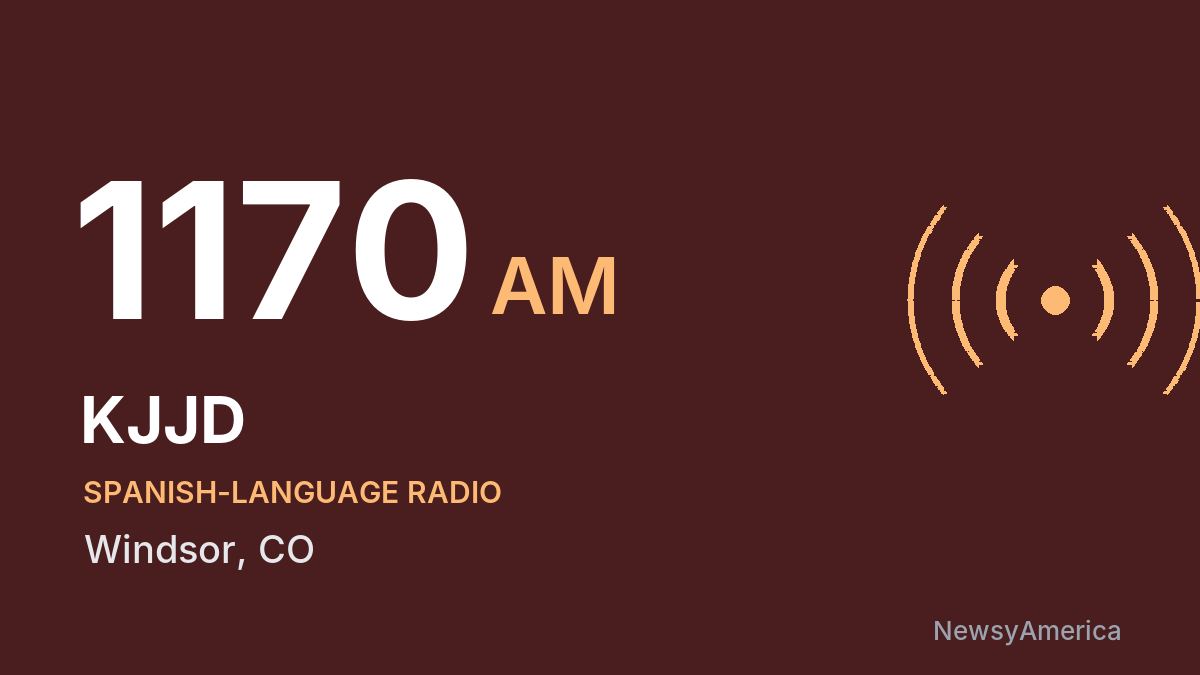 KJJD 1170 AM – Windsor