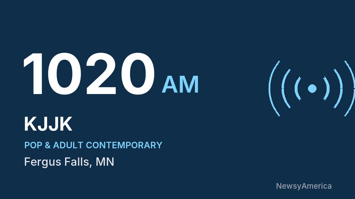 KJJK 1020 AM – Fergus Falls