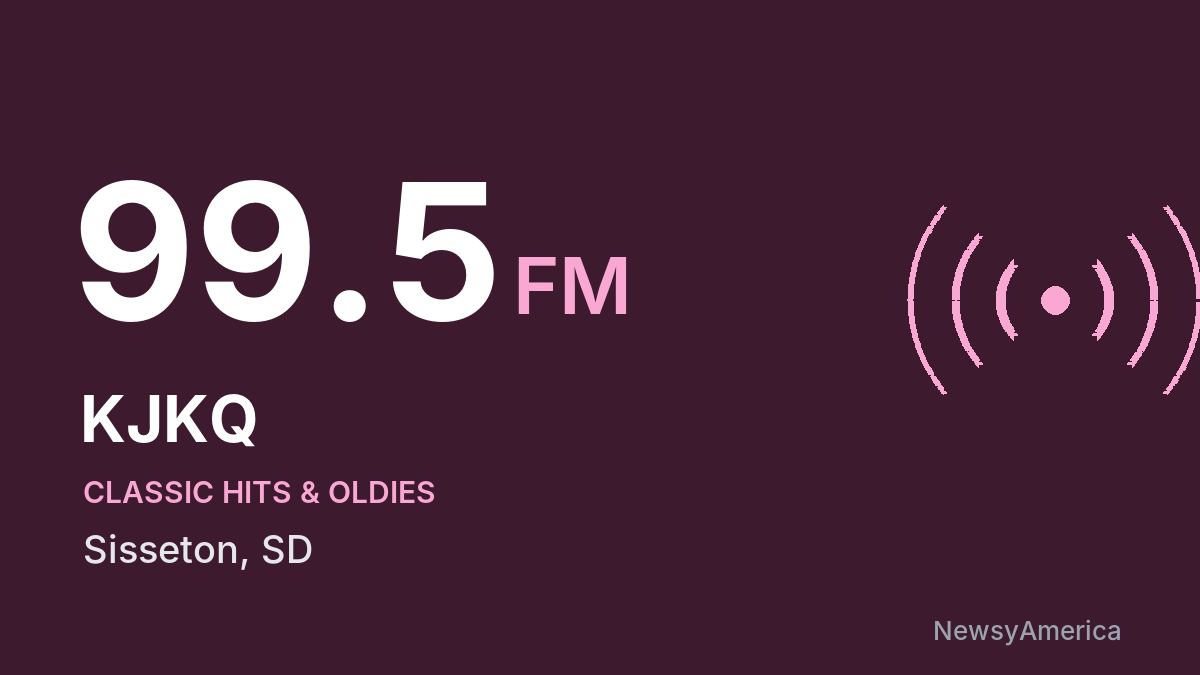 KJKQ 99.5 FM – Sisseton