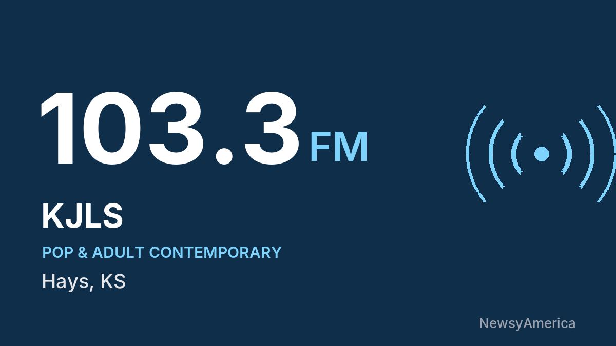KJLS 103.3 FM – Hays