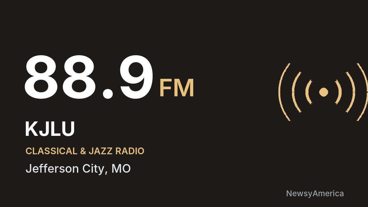 KJLU 88.9 FM – Jefferson City