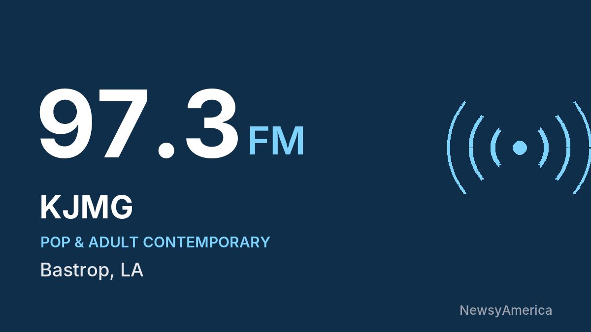 KJMG 97.3 FM – Bastrop