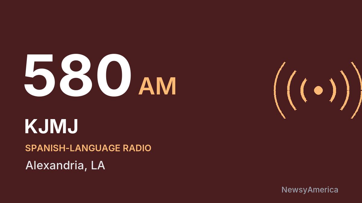 KJMJ 580 AM – Alexandria