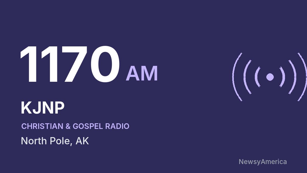 KJNP 1170 AM – North Pole