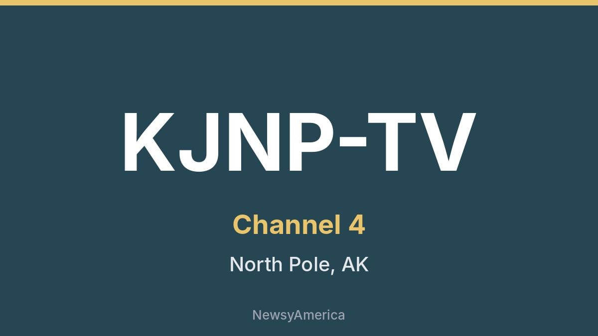 KJNP-TV – Channel 4 Fairbanks