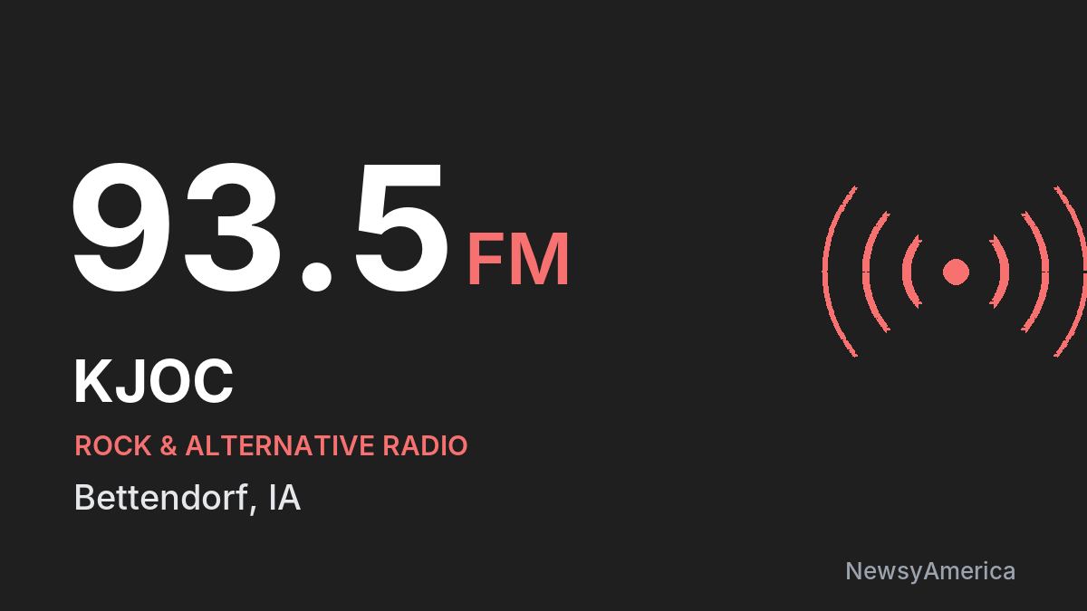 KJOC 93.5 FM – Bettendorf
