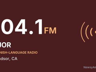 KJOR 104.1 FM, Windsor, CA