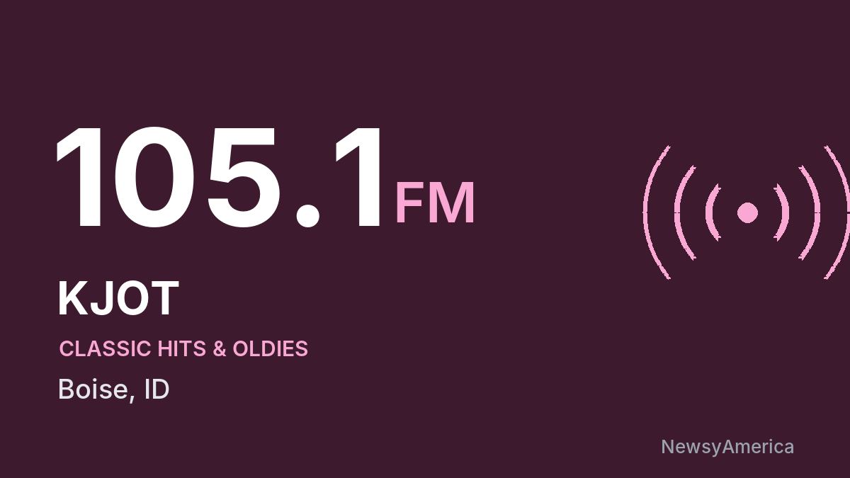 KJOT 105.1 FM – Boise
