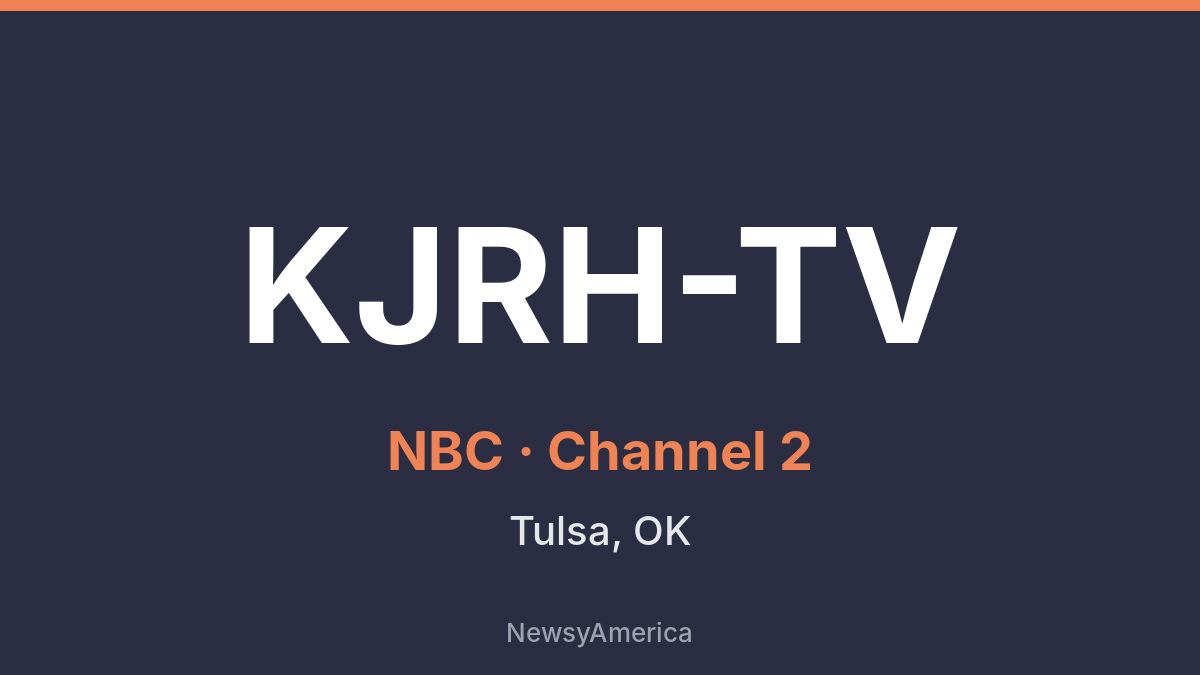 KJRH-TV – NBC 2 Tulsa