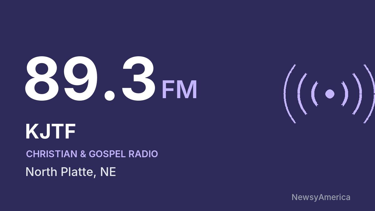 KJTF 89.3 FM – North Platte