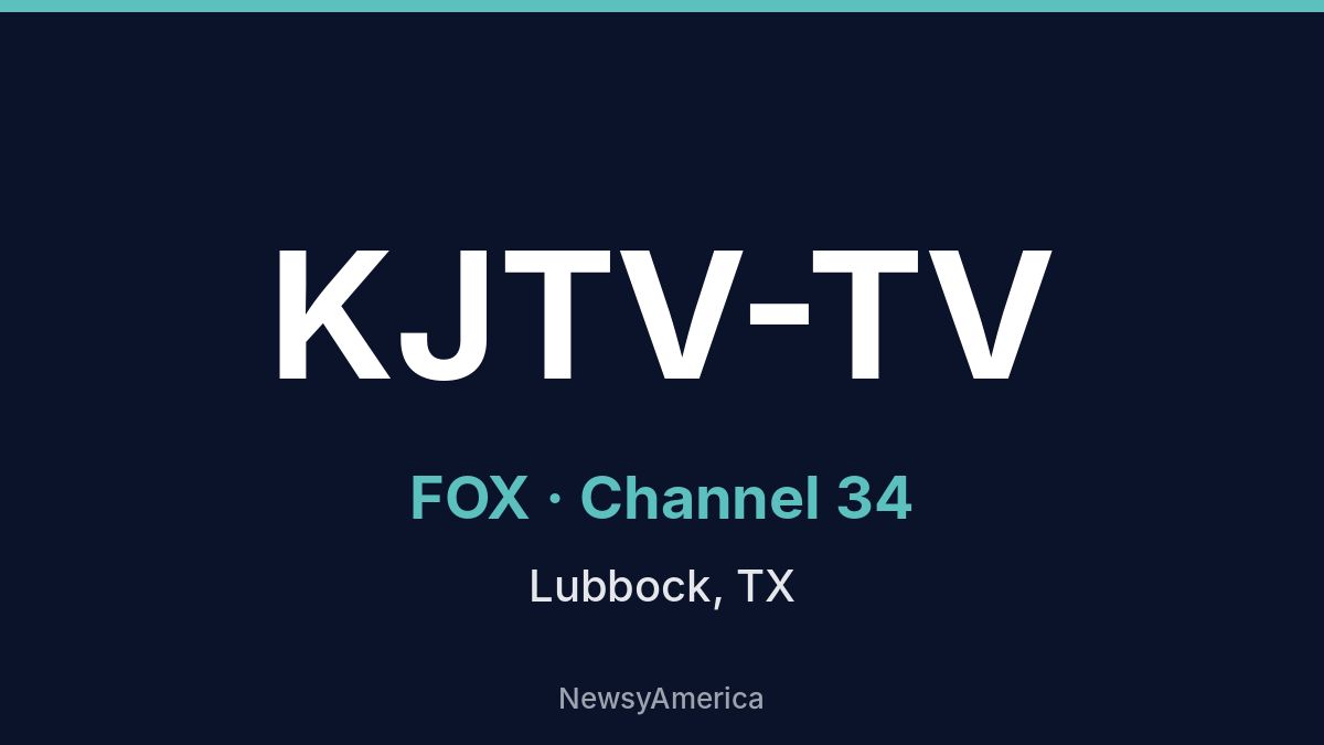 KJTV-TV – FOX 34 Lubbock