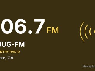 KJUG-FM 106.7 FM, Tulare, CA