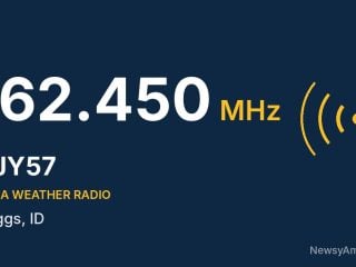 KJY57 NOAA Weather Radio 162.450 MHz, Driggs, ID