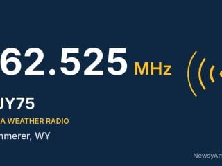 KJY75 NOAA Weather Radio 162.525 MHz, Kemmerer, WY