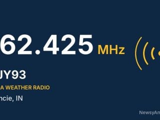 KJY93 NOAA Weather Radio 162.425 MHz, Muncie, IN
