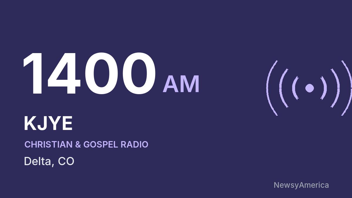 KJYE 1400 AM – Delta