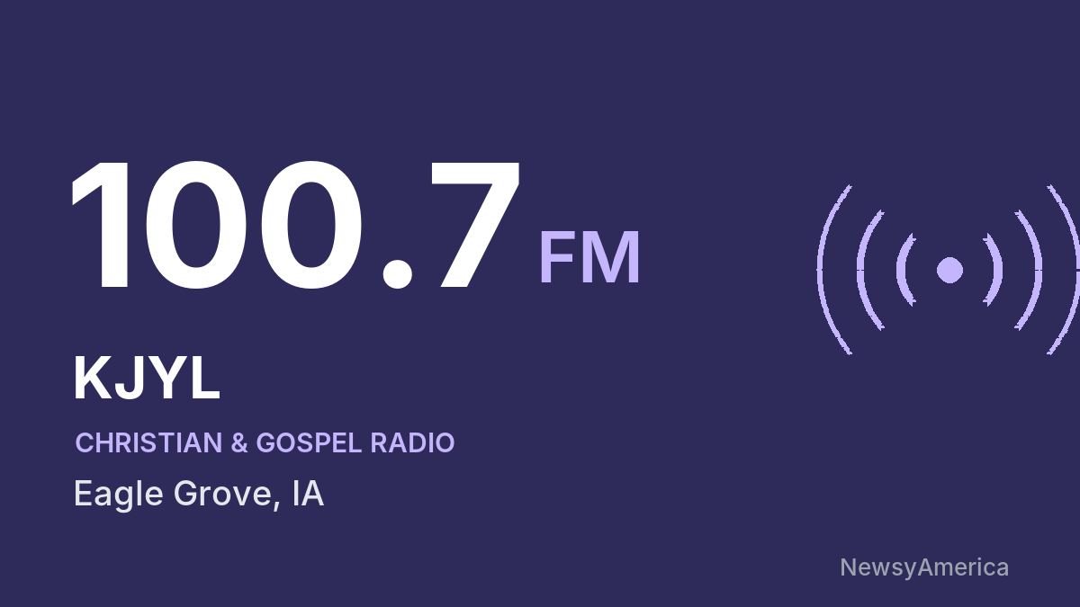 KJYL 100.7 FM – Eagle Grove