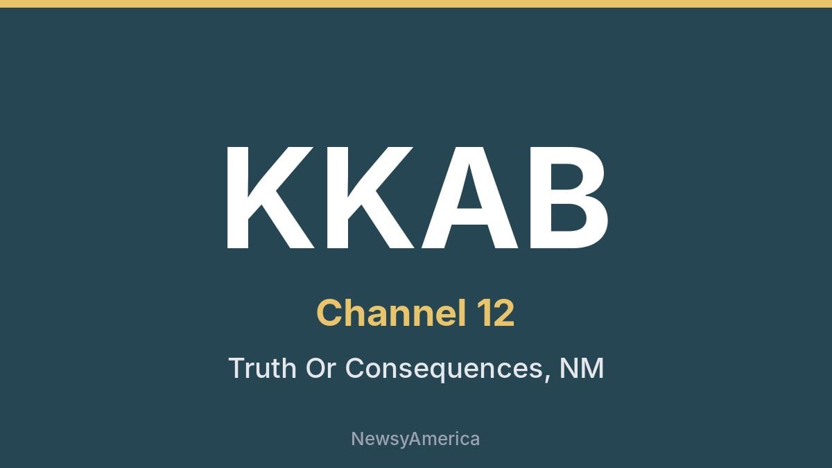 KKAB – Channel 12 Albuquerque