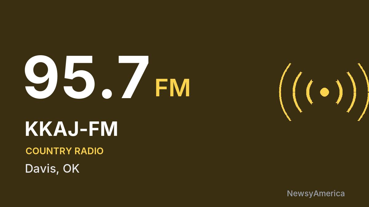 KKAJ-FM 95.7 FM – Davis