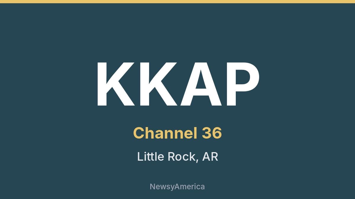 KKAP – Channel 36 Little Rock