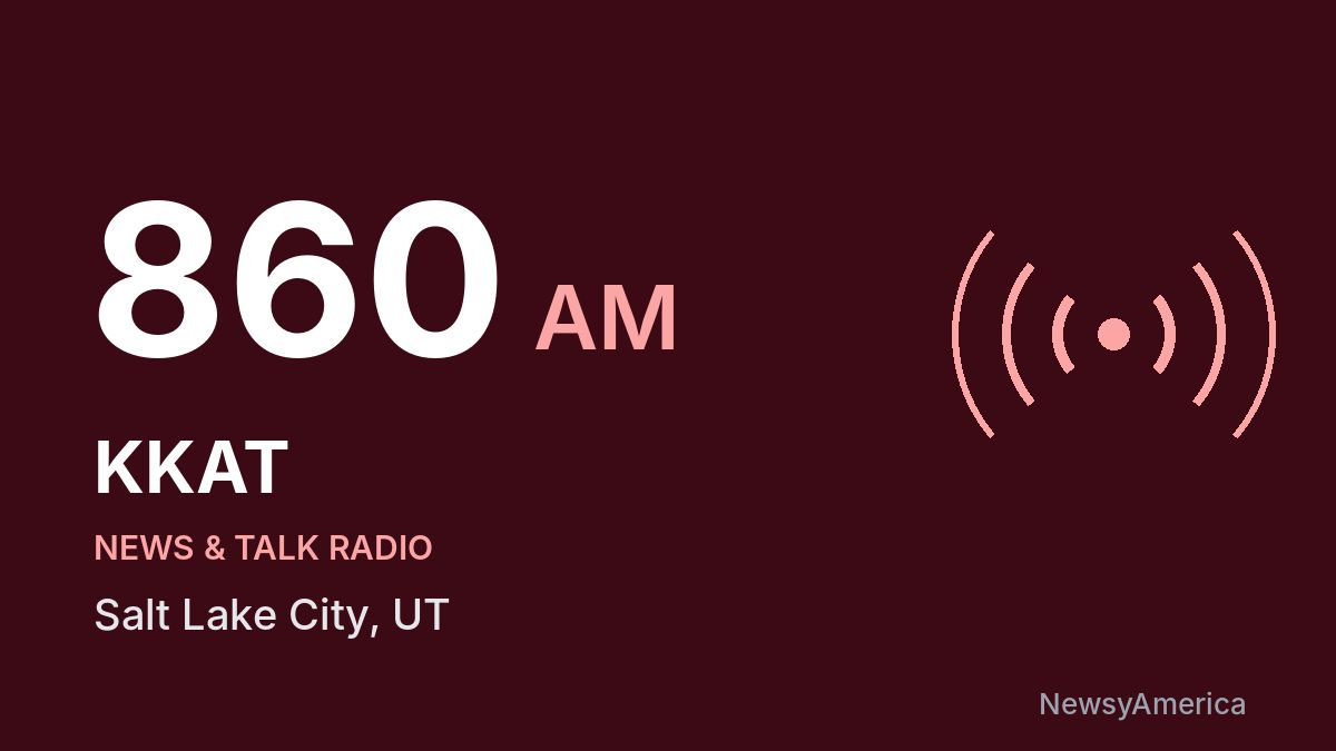 KKAT 860 AM – Salt Lake City