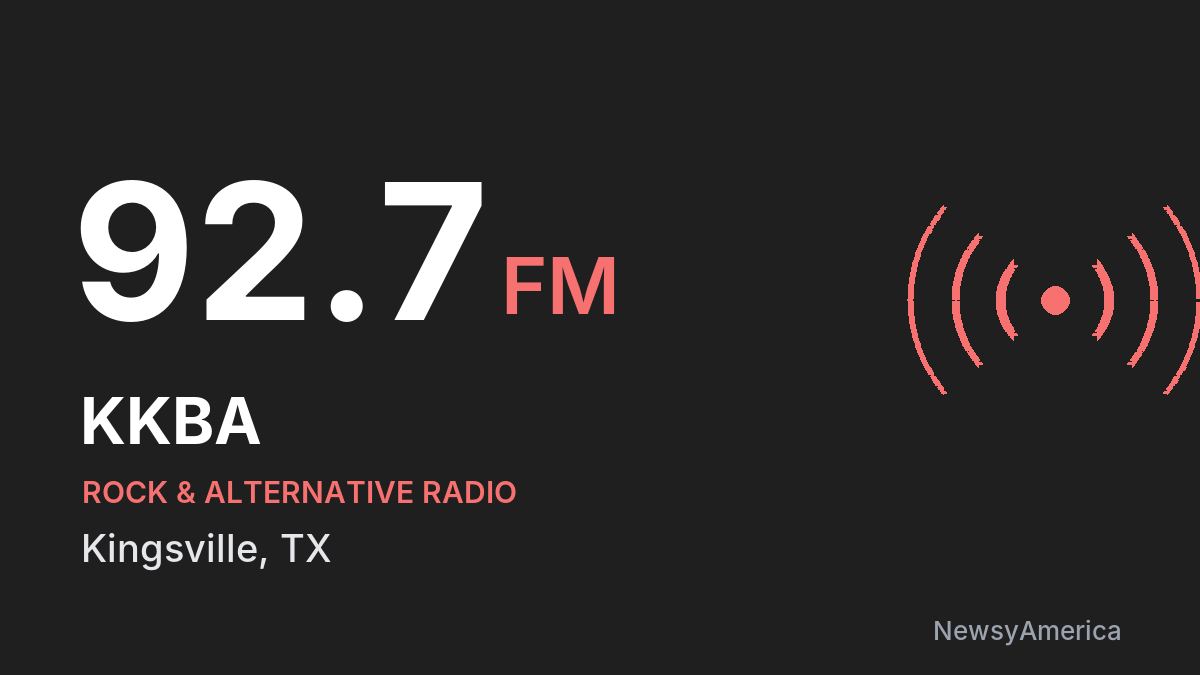 KKBA 92.7 FM – Kingsville