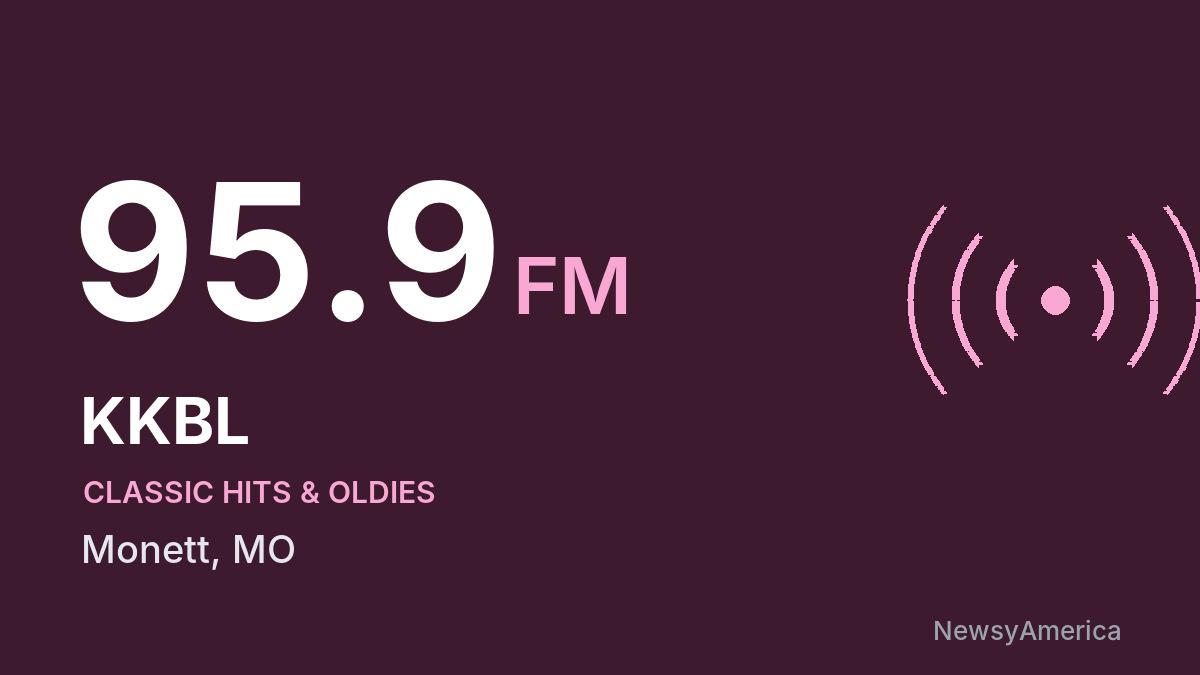 KKBL 95.9 FM – Monett