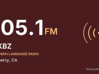 KKBZ 105.1 FM, Auberry, CA