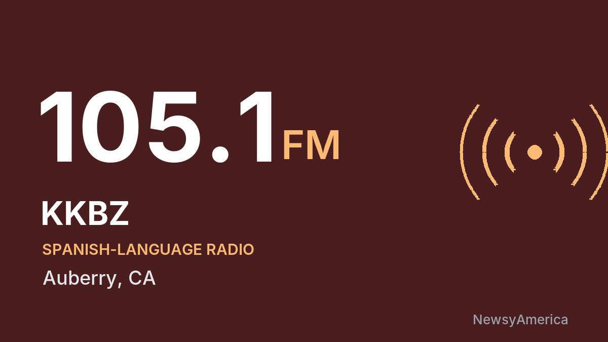 KKBZ 105.1 FM – Auberry