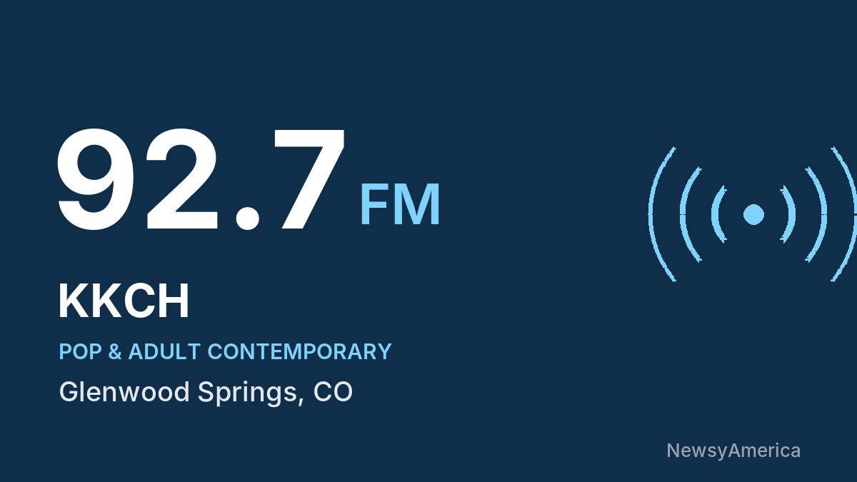 KKCH 92.7 FM – Glenwood Springs