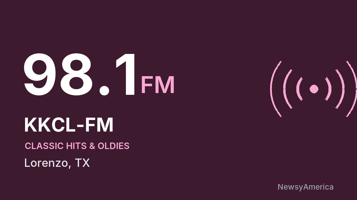 KKCL-FM 98.1 FM – Lorenzo