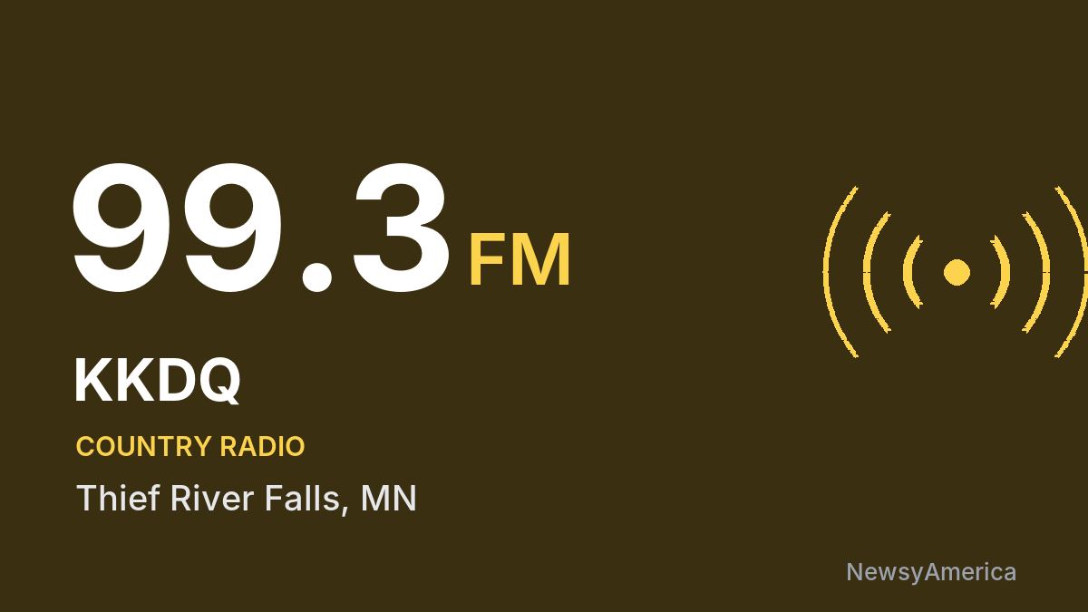 KKDQ 99.3 FM – Thief River Falls
