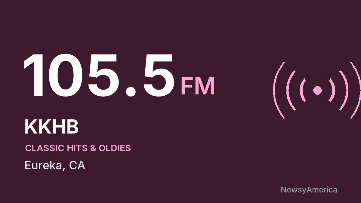 KKHB 105.5 FM – Eureka