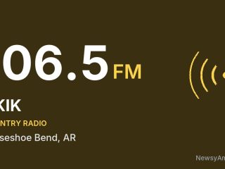 KKIK 106.5 FM, Horseshoe Bend, AR